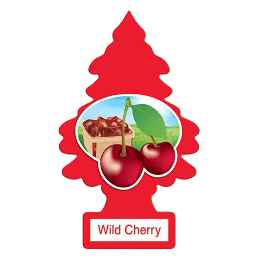 LITTLE TREES CAR FRESHENER- WILD CHERRY  24 1-PACK