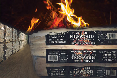 BARK FREE FIREWOOD 1 PACK