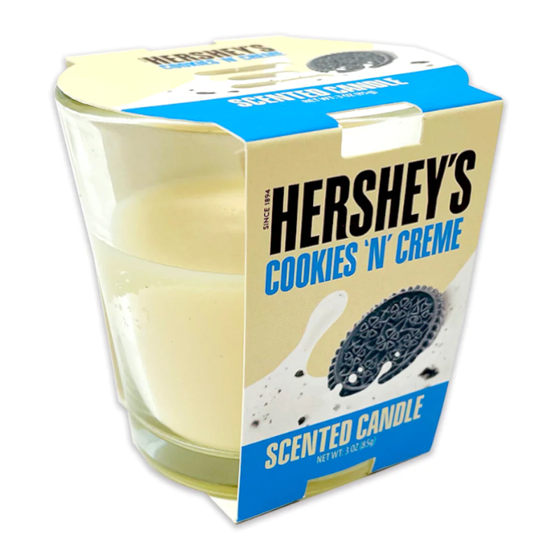 HERSHEY’S COOKIES ‘N’ CREME CANDLE 3OZ