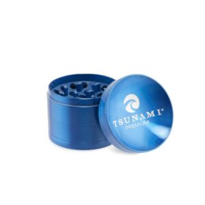 TSUNAMI DRY HERB GRINDER-BLUE