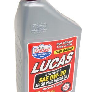 LUCAS SYNTHETIC SAE 0W-20 MOTOR OIL