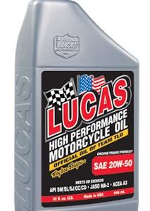 LUCAS SAE 20W-50 MOTOR OIL