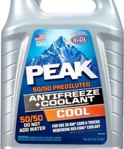 PEAK ANTIFREEZE+COOLANT- ORANGE 50/50 1.GAL