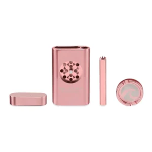 TSUNAMI PREMIUM 4 IN 1 DUGOUT WITH DRY HERB GRINDER-PINK