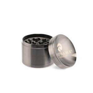 TSUNAMI DRY HERB GRINDER-SILVER