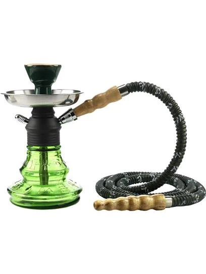 MYA BIJOU HOOKAH- OLIVE GREEN