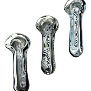 METRIX ZEBRA BLACK BOTTOM HANDPIPE 5"- 21 PCS IN A JAR