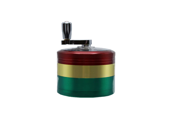 LARGE RASTA GRINDER W/HANDLE