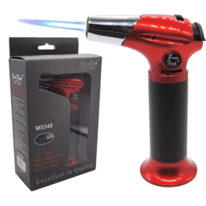 M0348 EVER TECH TABLE SIDE TORCH-RED/BLACK