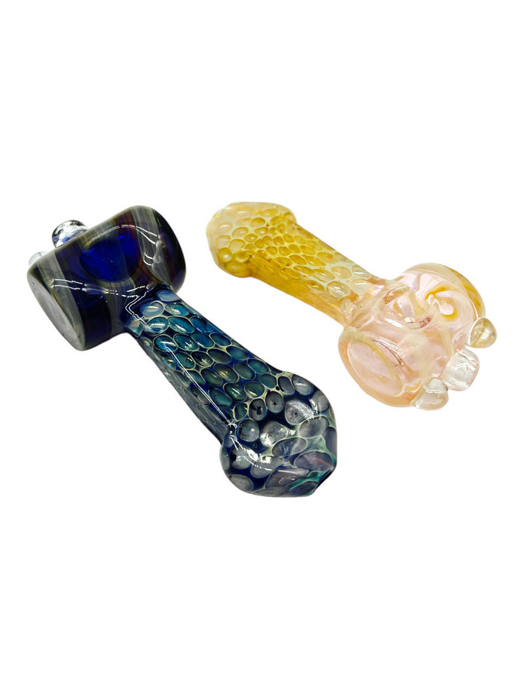 METRIX FUMED HAMMER FLAT HANDPIPE 5″