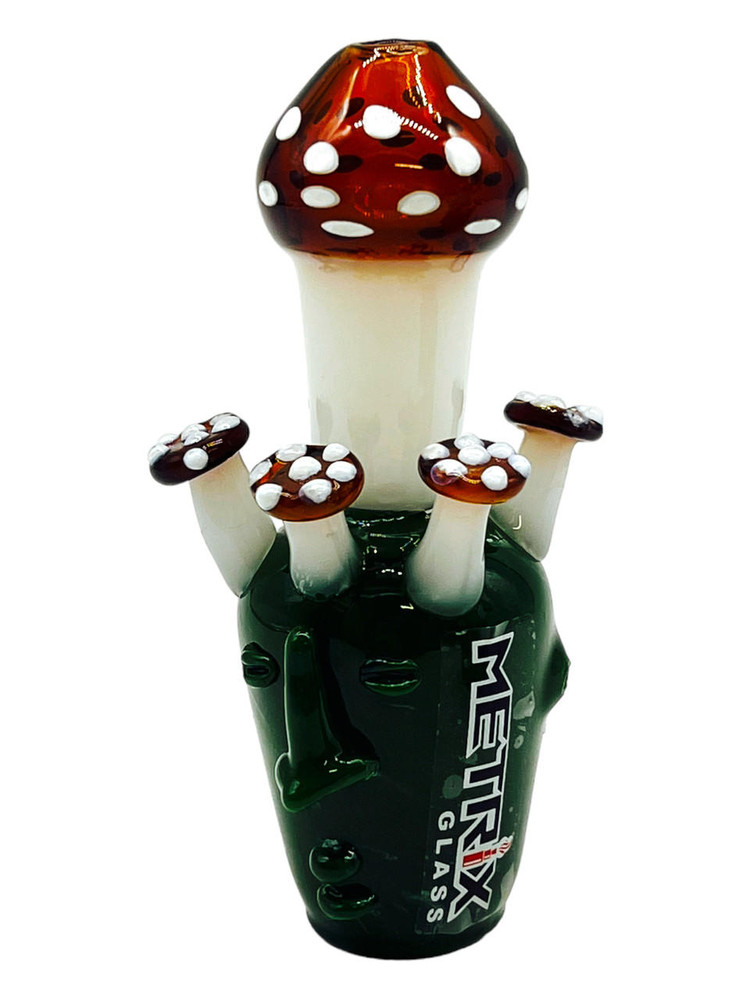 METRIX MUSHROOM TREE FACE HANDPIPE 6″