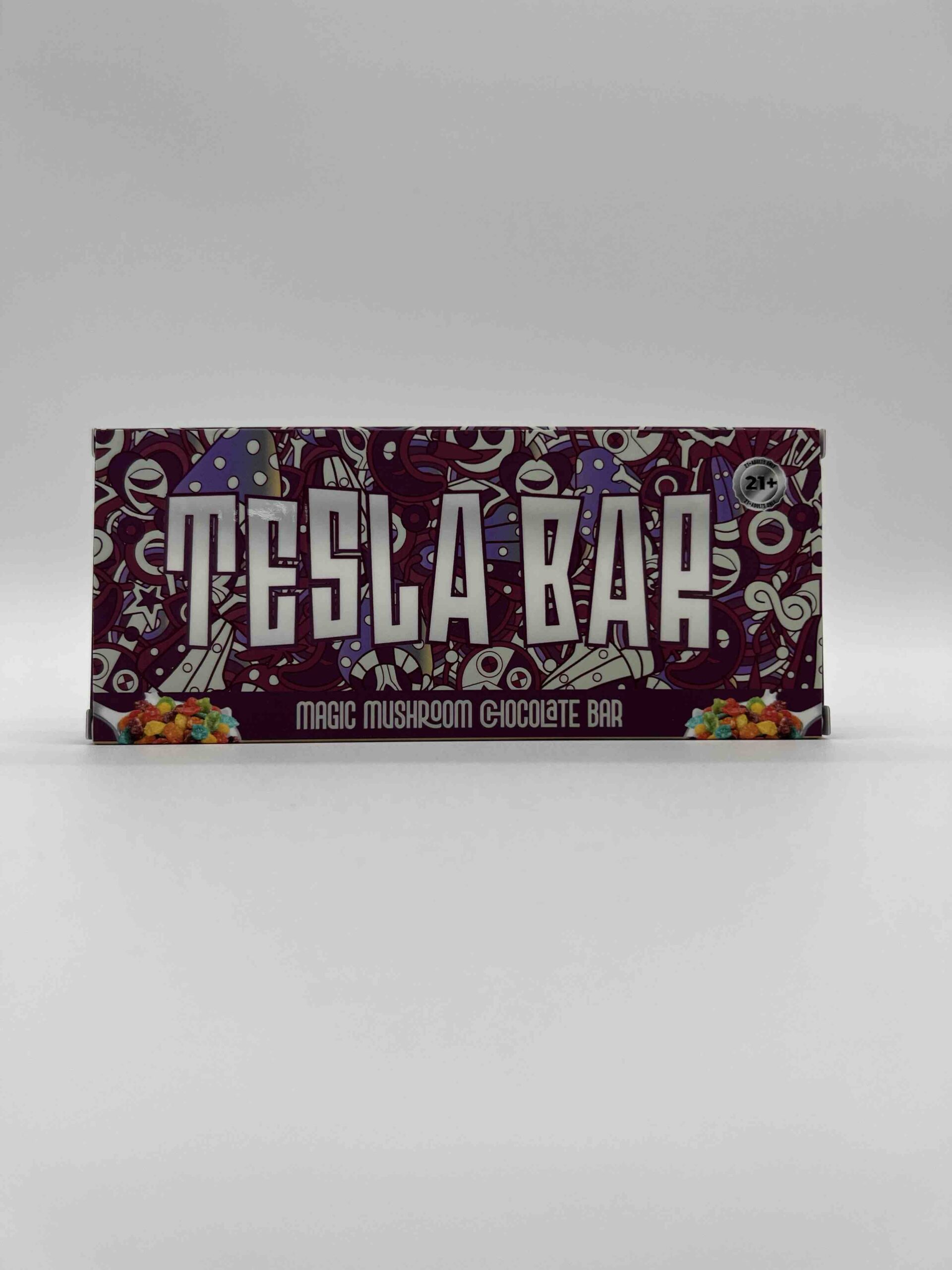 TESLA BAR- 10 MUSHROOM CHOCOLATE BAR- LITTY PEBBLES