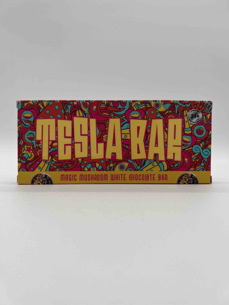 TESLA BAR- 10 MUSHROOM CHOCOLATE BAR- STICKY CHARMS