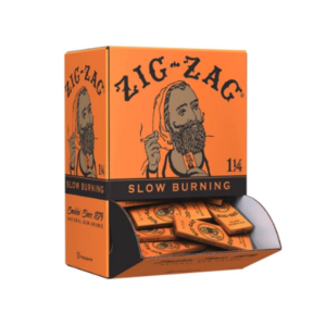 ZIG-ZAG ORANGE ROLLING PAPERS 1 1/4 (48 PACKS)