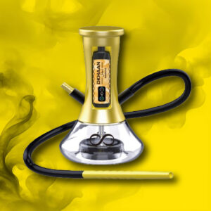 GOLD INFINITY PORTABLE HOOKAH- DKHAAN