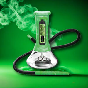 GREEN INFINITY PORTABLE HOOKAH- DKHAAN