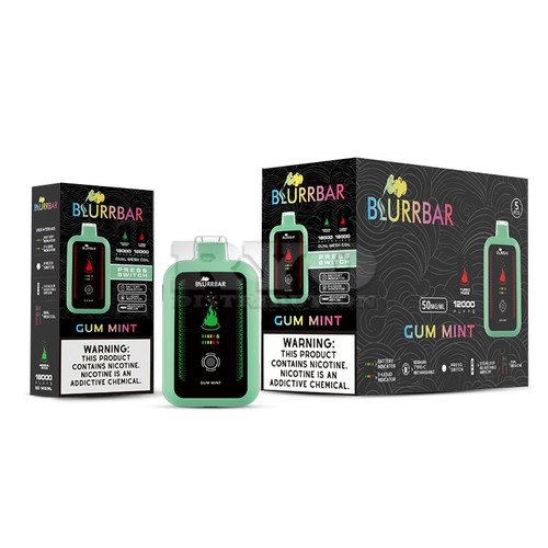 BLURRBAR 18000 PUFFS- GUM MINT