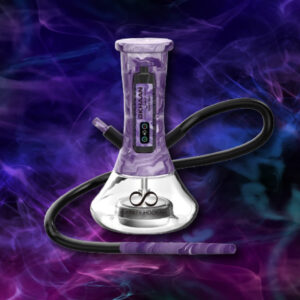 PURPLE INFINITY PORTABLE HOOKAH- DKHAAN